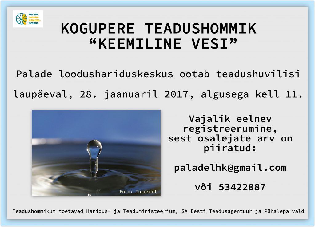 keemiline vesi logoga
